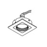 PSM Lighting Square Click System Casconga.Dicro Spot Encastrable