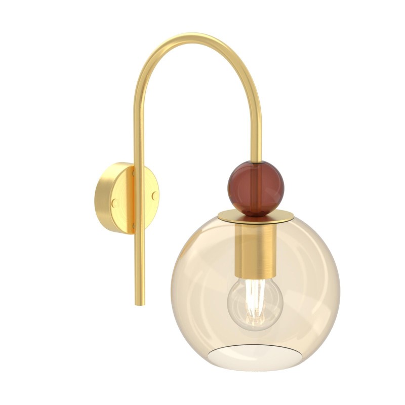 PSM Lighting Colette 2407.16 PSM Lighting Colette 2407.16.BZ.NB17 Lampe murale