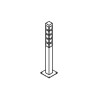 PSM Lighting Dakar T205.2000 Poteau De Jardin
