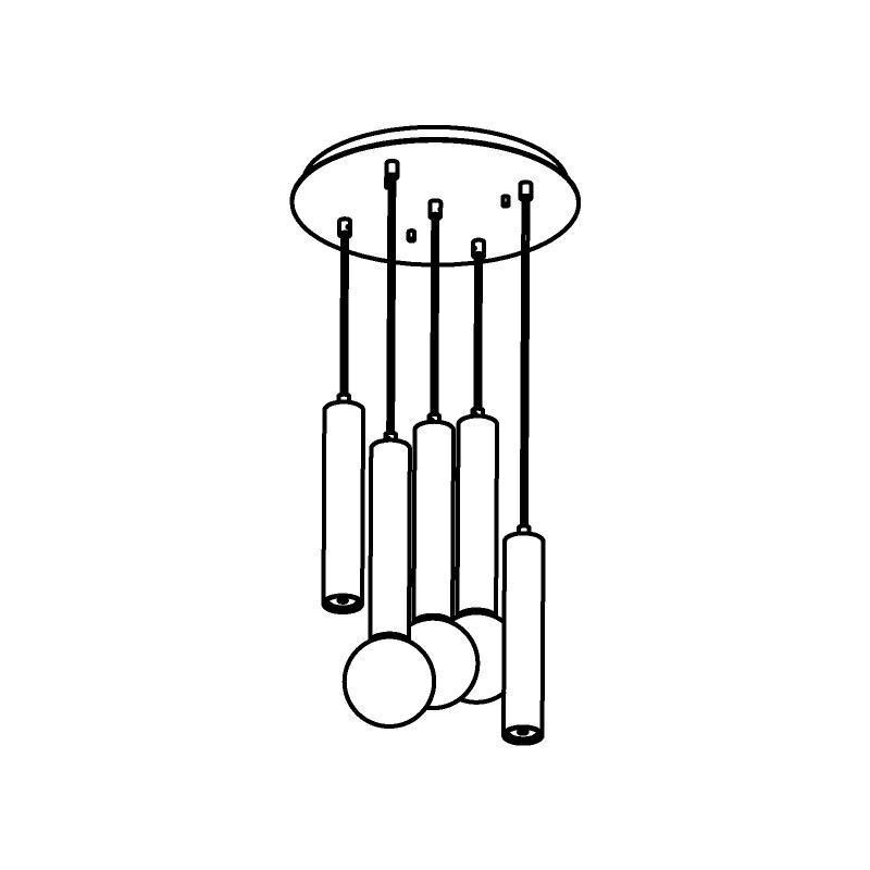 PSM Lighting Mero 1916.5 Lampe Suspendue