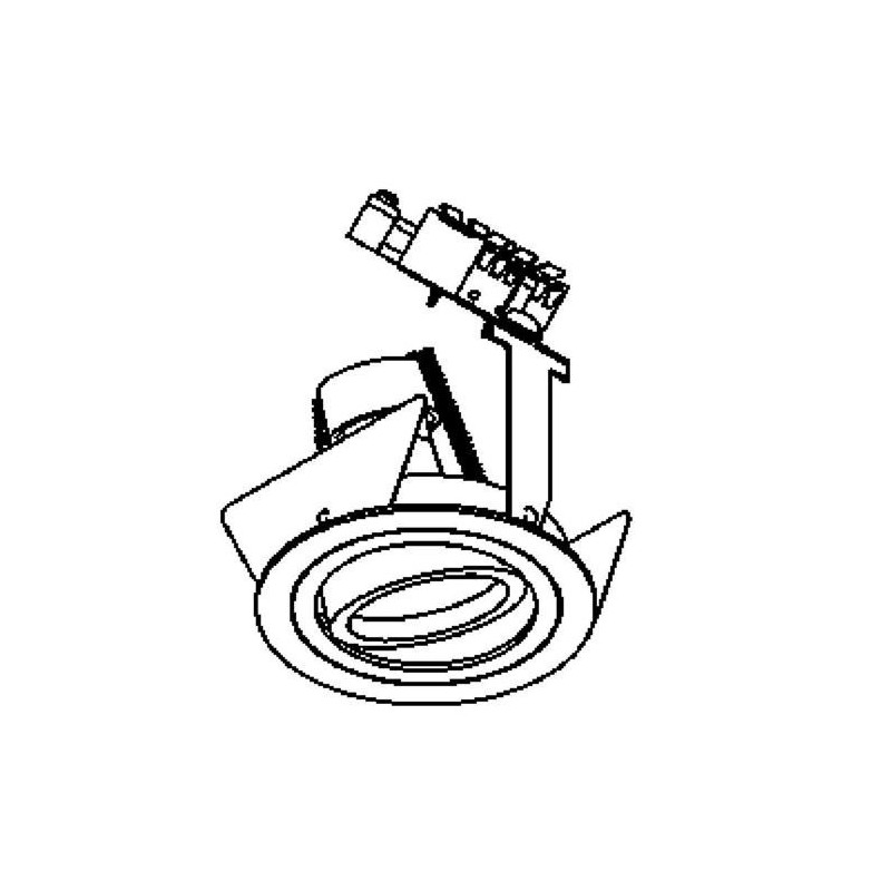 PSM Lighting Ø80 Convertible Cambioout Spot Encastrable