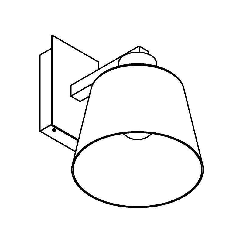 PSM Lighting Shake 5534.B Lampe Murale