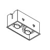 PSM Lighting Spinner X 1882.Es50 Spot Encastrable