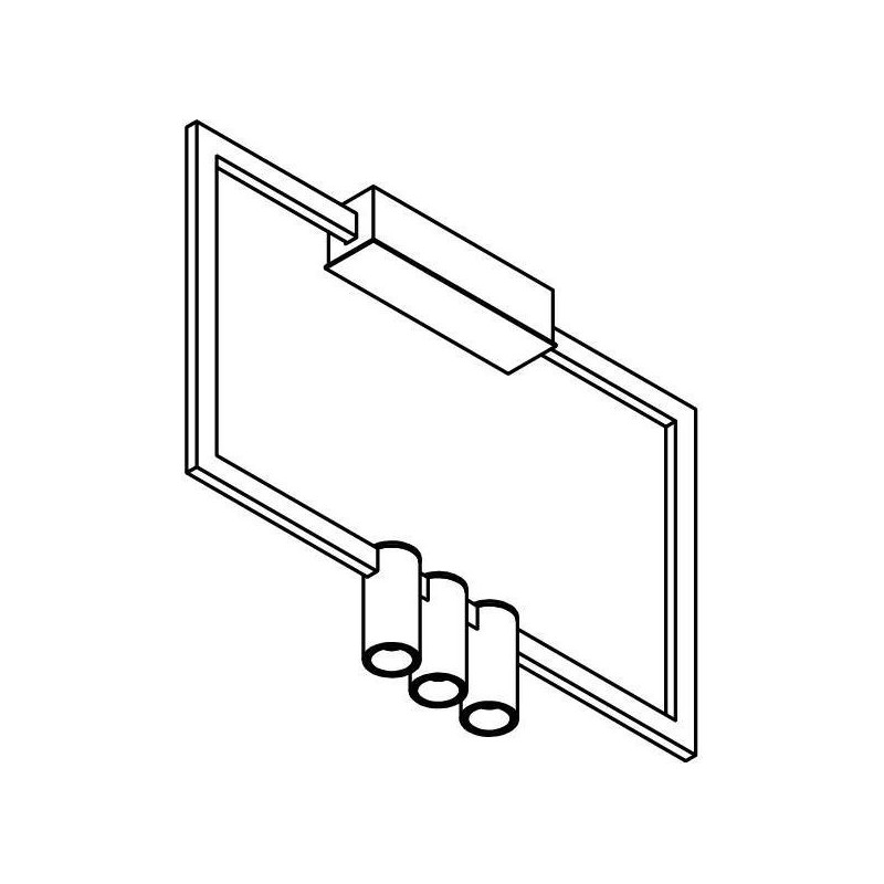 PSM Lighting Thindr 1743.Cen.3 Plafonnier