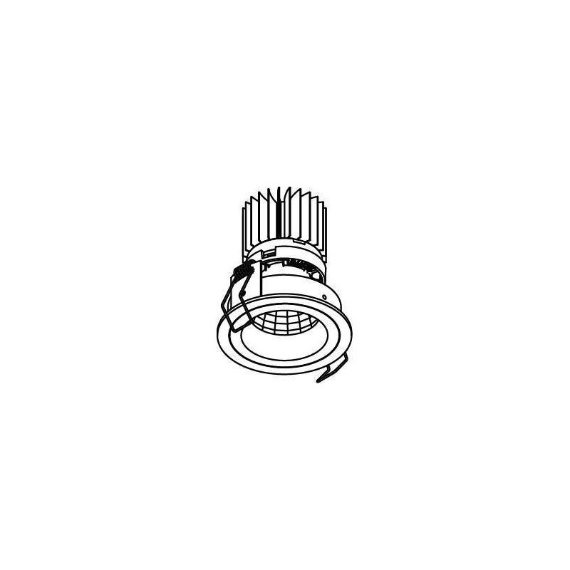 PSM Lighting Ø70 Luxor Xtm.1300.10028.S1 Spot Encastrable