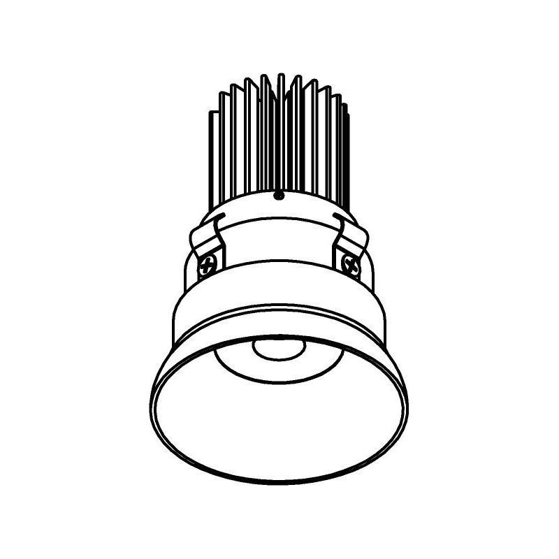 PSM Lighting Mini Click System E-Minicone Spot Encastrable