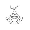 PSM Lighting Ø65 Sira35M Spot Encastrable