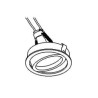 PSM Lighting Ø80 Convertible System Casdivac Spot Encastrable