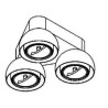 PSM Lighting Olivia 1815 Plafonnier