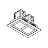 PSM Lighting Snowbox 1522B.Led Spot Encastrable