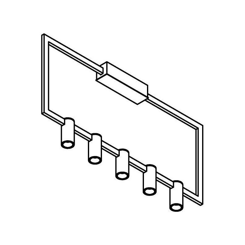 PSM Lighting Thindr 1745.Cen.5 Plafonnier