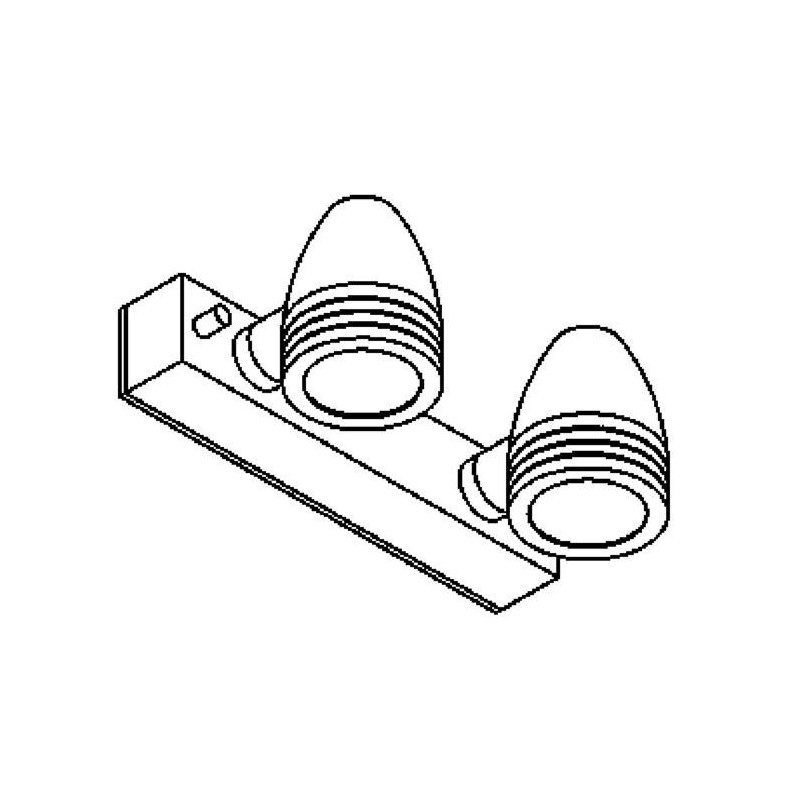 PSM Lighting Cuba W1317.220 Lampe Murale