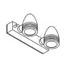 PSM Lighting Cuba W1317.220 Lampe Murale