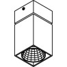 PSM Lighting Fixer 4092.Ip20 Plafonnier