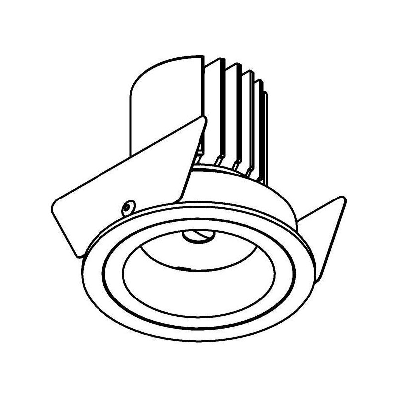 PSM Lighting Nora Dc Dc.1200.10028 Spot Encastrable