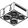 PSM Lighting Spinner Xtm 1974.Ip20 Spot Encastrable