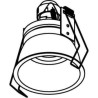 PSM Lighting Koza 1474.Es50L.S1 Spot Encastrable