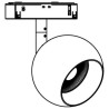 PSM Lighting Lucy 8381.3117 Éclairage sur rail