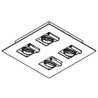 PSM Lighting Camera 949 Plafonnier