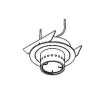 PSM Lighting Ø65 Cano35 Spot Encastrable