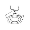 PSM Lighting Ø80 Convertible Pico50 Spot Encastrable