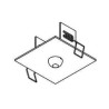 PSM Lighting Rosette In 100.100.M8 