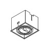 PSM Lighting Spinner X 1871.Gu10 Spot Encastrable