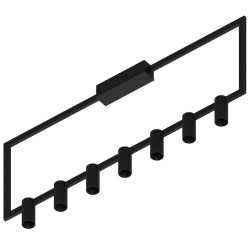 PSM Lighting Thindr 1747.Cen.7 Plafonnier