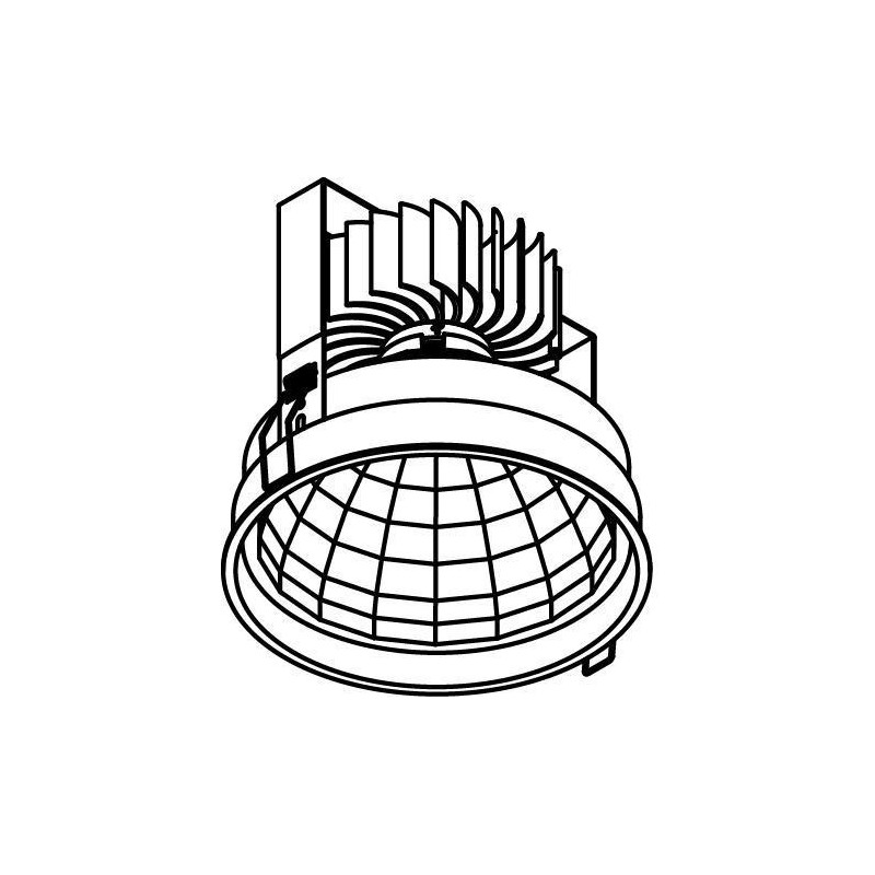 PSM Lighting Koza X - Inca Xtm 1767.2000.Ip20 Spot Encastrable
