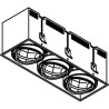 PSM Lighting Spinner Xtm 4073.Ip20 Spot Encastrable