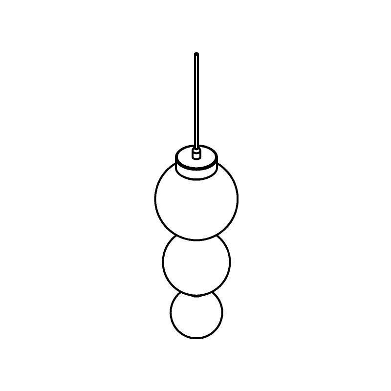 PSM Lighting Cecile 2505 Lampe suspendue