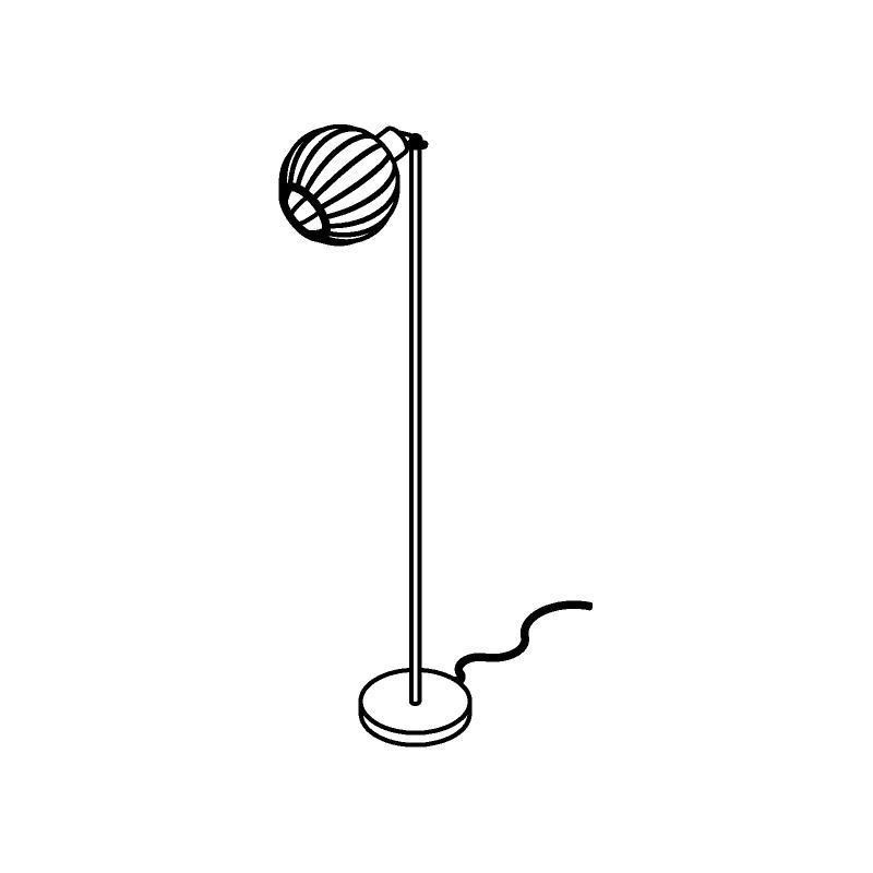 PSM Lighting Noella 4557.U.SH Lampadaire