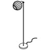 PSM Lighting Noella 4557.U.SH Lampadaire