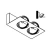 PSM Lighting Bridge 1799 Lampe Murale