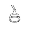 PSM Lighting Ø80 Convertible System Casaquanodot Spot Encastrable