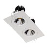 PSM Lighting Ø80 Luxor Xtm.1300.10036.S1 Spot Encastrable