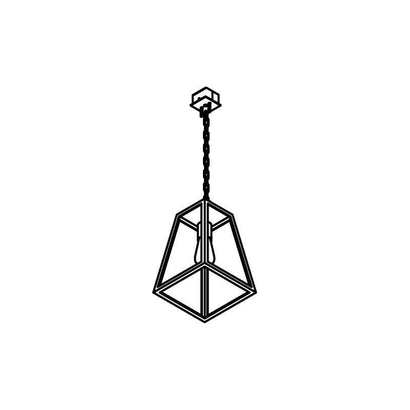 PSM Lighting Polo W748.Ch Suspension Lamp