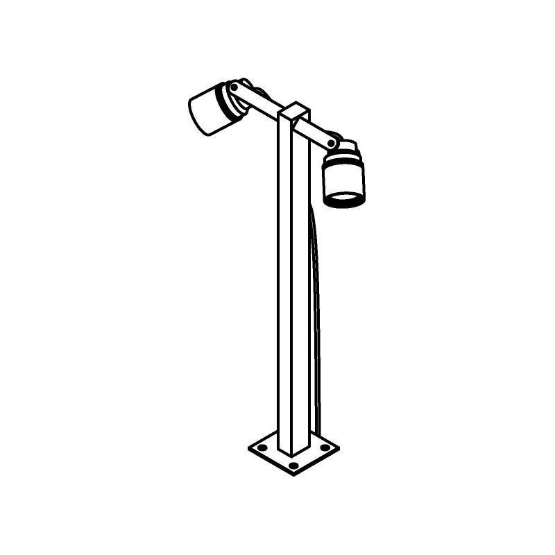 PSM Lighting Ufo Mini T7056.650 Poteau De Jardin