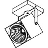 PSM Lighting Fixer 4098.Ip20 Plafonnier