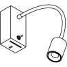 PSM Lighting Flex Little 1116.300 Lampe Murale