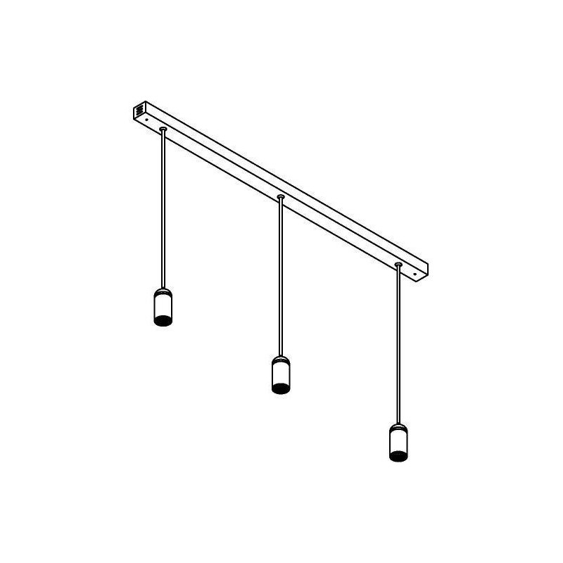 PSM Lighting Naomi - Radar 1827X3.Ip20 Lampe Suspendue
