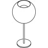 PSM Lighting Moby Sh 1467.SH.C.300 Lampe de table