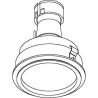 PSM Lighting Ø80 Convertible System Casaquanodotano.Es50 Spot Encastrable
