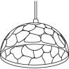 PSM Lighting Rocky 1422 Lampe Suspendue