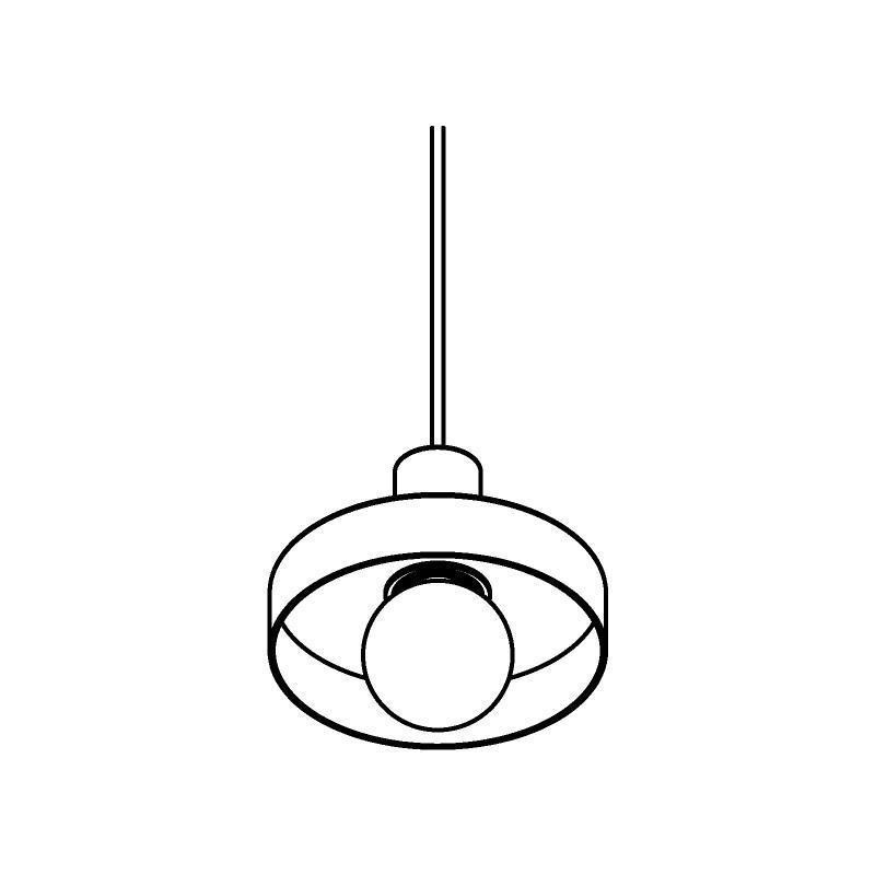 PSM Lighting Skivve 4990.E27 Lampe Suspendue