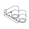 PSM Lighting Bolero W1099.Down Lampe Murale
