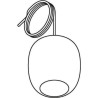 PSM Lighting Moby Deco 5043.E.E27 Lampe Suspendue