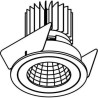 PSM Lighting Ø70 Luxor Xtm.1300.10024.S2 Spot Encastrable
