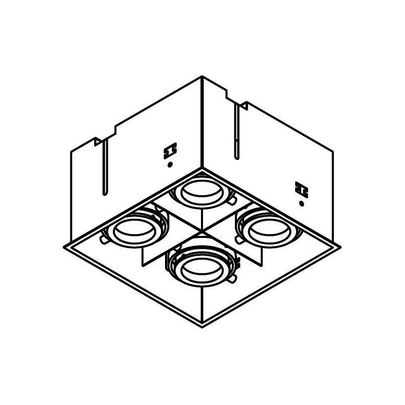 PSM Lighting Spinner X Ds 1889Ds.Es50 Spot Encastrable