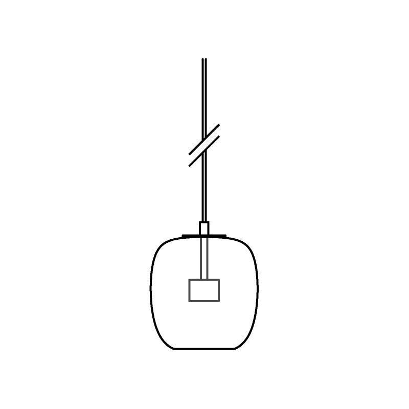 PSM Lighting Moby Deco 3992.E.XTM.TR.16 Lampe suspendue